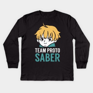 Team Proto Saber Kids Long Sleeve T-Shirt